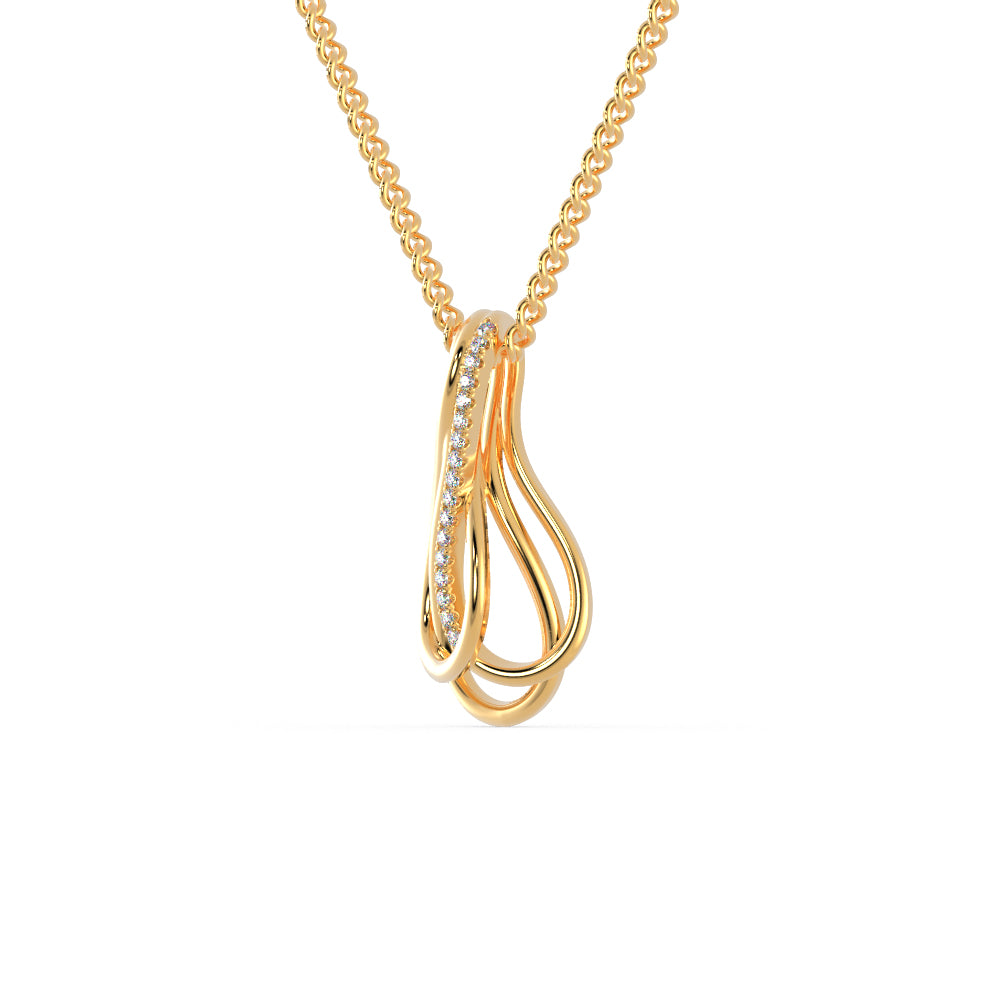 Open balloon Diamond Necklace For Women